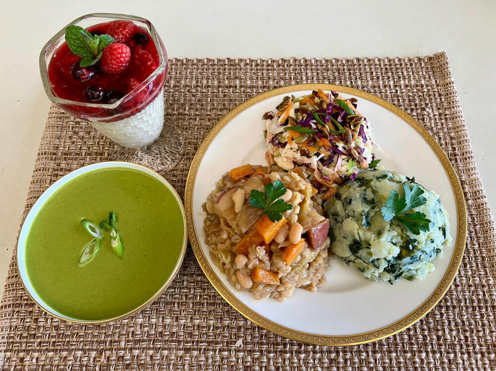 Vegan St. Patrick's Day meal