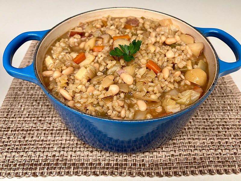 St Patrick's Day vegan irish stew