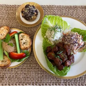 summer cooking vegan food